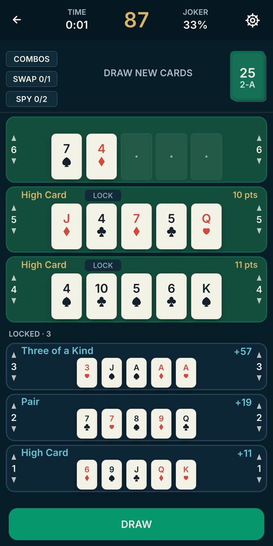 A game in progress